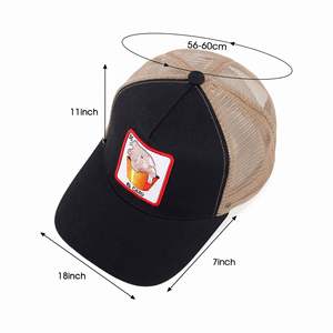Gorra de Béisbol Unisex para Adultos, 5 Paneles, 100% Algodón, con Logotipo Bordado en 3D, Personalizable, Diseño Animal, Venta al Por Mayor de Fábrica - Product Image 6