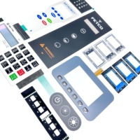 Clavier à membrane personnalisable en silicone souple, étanche et écologique