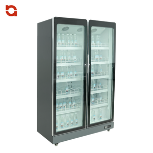 Réfrigérateur commercial pour boissons, refroidissement par air, contrôle numérique, étagères réglables, vitrine réfrigérée pour boissons à vendre - Product Image 1