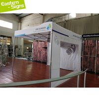 Tenda bingkai aluminium tahan air, tenda 10x10x15 10x20 Gazebo 3x3m Pop kanopi 10x10 lipat pameran dagang untuk penggunaan luar ruangan Bisnis