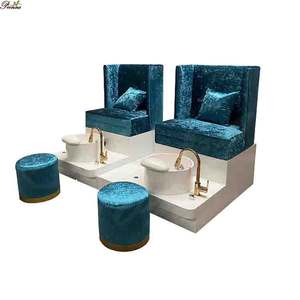 <span class=keywords><strong>Spa</strong></span> de luxe meubles de sofa de massage de pied marine <span class=keywords><strong>vogue</strong></span> simple chaise de pédicure - Product Image 2