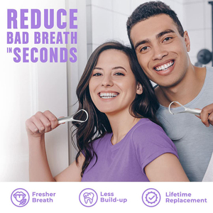 Limpiadores de Lengua Profesionales de Acero Inoxidable, Mejoran el Mal Aliento, Raspador de Lengua, Herramienta de Cuidado Bucal para Adultos y Niños - Product Image 2