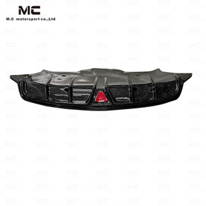 لنموذج تسلا <span class=keywords><strong>3</strong></span> من ألياف الكربون الناشر الخلفي مع الصمام الخفيفة الجناح الخلفي ألياف الكربون الحقيقي - Product Image 5