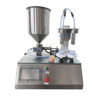 Machine de remplissage semi-automatique à double tête LT-KLQ2 pour perles et billes, équipement de remplissage de perles cosmétiques de bureau avec écran tactile PLC