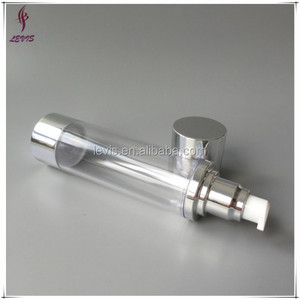 Envase Cosmético Plateado de 100 ml con Pulverizador, Botella Airless con Materiales SAN/ALU, Impresión Serigrafiada OEM - Product Image 5