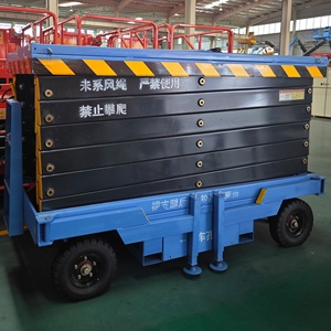 12m 320kg積載量 ディーゼル式足場油圧シザープラットフォーム価格 - Product Image 5