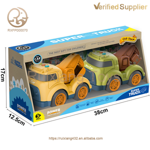 Jouets de transport moulés sous pression pour garçons <span class=keywords><strong>dessin</strong></span> <span class=keywords><strong>animé</strong></span> <span class=keywords><strong>Mini</strong></span> <span class=keywords><strong>pelle</strong></span> camion de pompiers musique lumière coulissante assainissement véhicule jouets aériens - Product Image 6