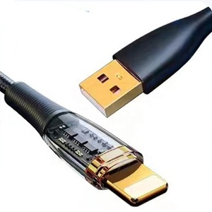 Cavo dati intrecciato in <span class=keywords><strong>Micro</strong></span> lega trasparente di nuovo stile all'ingrosso ricarica tipo c <span class=keywords><strong>Micro</strong></span> caricatore USB imposta cavo dati - Product Image 1