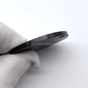 Матовые черные диски из нержавеющей стали с PVD-покрытием, толщиной 2,5 мм, для именных бирок (для собак) - Product Image 6