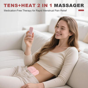 Dispositivo de Fisioterapia TENS con Calor para el Alivio del Dolor Menstrual, Masajeador TENS con Control Remoto - Product Image 3