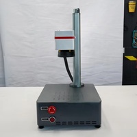Máquina de Marcado Láser de Fibra Todo en Uno de 20W 30W 50W, Grabador Galvo Raycus para Piezas de Joyería Metálica, Placas de Identificación, No Requiere PC