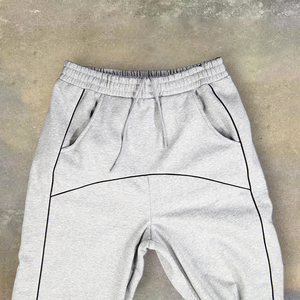 Haute qualité 100% coton toile pantalons de survêtement hommes Hip Hop Streetwear Gym sportif Joggers polaire décontracté taille moyenne Joggers - Product Image 3