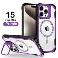 Coque de téléphone antichoc avec support d'objectif et support magnétique Armor Design – Vente en gros pour iPhone 18 17 16 15 14 13 12 Pro Max