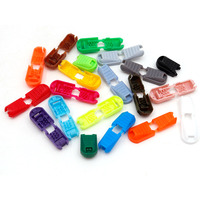 Boucle de chaussure sans lacet Coolstring en plastique robuste avec clip à ressort et double trou pour baskets de course et chaussures décontractées