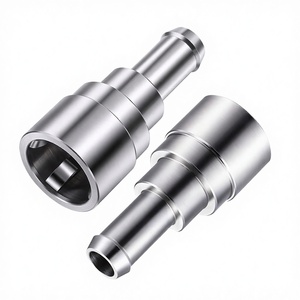 Conector de Refrigerante de 800-409 HP, Macho/Hembra, Tubo de Entrada/Salida de 3/4'', Manguera de 5/8'', Carcasa de Acero Inoxidable, Latón, IP67, Automotriz - Product Image 4