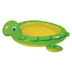 Piscina Central 214IN verde y amarillo inflable <span class=keywords><strong>de</strong></span> tortuga <span class=keywords><strong>de</strong></span> <span class=keywords><strong>mar</strong></span> <span class=keywords><strong>de</strong></span> los niños <span class=keywords><strong>de</strong></span> la piscina - Product Image 1