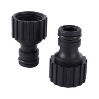 Adaptor Konektor Air Taman 16mm ke Ulir Betina 1/2 inci untuk Irigasi Akuarium