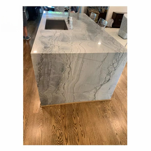 Pierre de quartzite Maldives de luxe du Brésil, dalle de quartzite Maldivi polie - Product Image 5