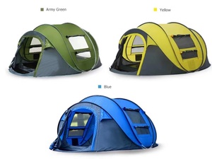 Tentes de camping en plein air automatiques, pliables et portables pour <span class=keywords><strong>4</strong></span> personnes, imperméables, vendues en gros - Product Image 3