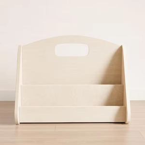 Space Saving <b>Wood</b> Reading Nook Montessori Furniture Bookcase Children Minimalist Kids Book <b>Shelf</b> - Product Image 5