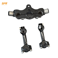 Colliers de potence et rehausseurs de guidon CNC SFR pour motos Harley style Knucklehead, modèles personnalisés 1936-1947
