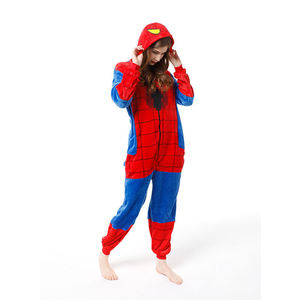 100% 法兰绒儿童角色扮演英雄角色服装卡通动物睡衣万圣节派对表演服装家居服 - Product Image 5