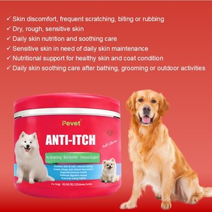 Pevet Anti-Démangeaisons Soft Chews pour Chiens <span class=keywords><strong>Antifongique</strong></span> Antibactérien pour la Perte de Poil, les Rougeurs, les Desquamation, les Croûtes, la Teigne – Fini les Démangeaisons - Product Image 3