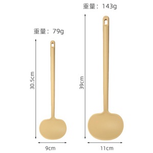 Spatule en silicone en forme de champignon, antiadhésive, tête ronde, outil de cuisine multifonction, passe au lave-vaisselle, spatule de cuisine réutilisable - Product Image 3