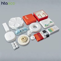 Emballage en boîte en pâte à papier moulée compostable de qualité supérieure pour produits biologiques de luxe - Boîtes intérieures et extérieures avec un design exquis