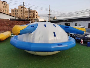 Bateau gonflable UFO étanche en PVC pour parc aquatique, lac, piscine – Amusement garanti - Product Image 5