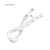 Cable de Carga para Control de WiiU PAD a USB Tipo C, Blanco, 1.2m