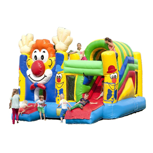 <span class=keywords><strong>Castillo</strong></span> Inflable Kiddohop de PVC con Temática de Circo y Payasos de Fantasía para Niños Pequeños, Zona de Juegos Divertida para Interior y Exterior - Product Image 2