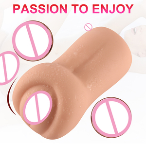 XISE <strong>Sex</strong> Toy for Men Silicon Vibrator Adults Masturbation Male Realistic Cup Content Oral Automatic Silicon Model of Women's - Product Image 3