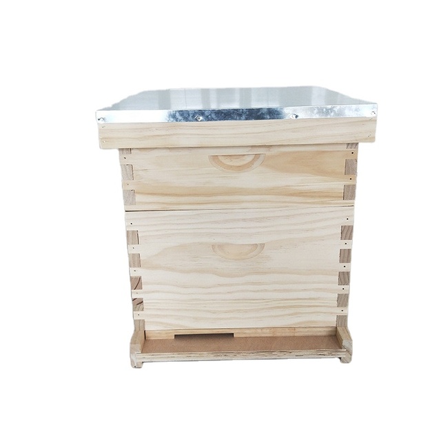 Langstroth Bee Hive Kit Beekeeping Equipment Wooden Beehive 10 Frame Bee BoxSpecial for Beekeeping