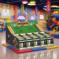 Simulateur d'arcade de course de chevaux personnalisable pour cinq joueurs de l'usine Rong Xiang, en bois et métal, version anglaise, jeu électronique à monnayeur 220V
