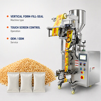 Machine d'emballage verticale entièrement automatique pour sachets de thé, sucre en granulés, noix, et sachets stick, avec fonction d'impression de date