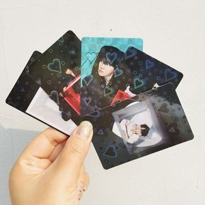 Collection de fans Kpop personnalisés double face couleur, cartes postales holographiques KPOP, cartes photo Lomo - Product Image 6