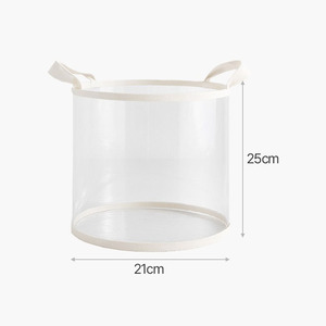 Cesta de Almacenamiento Plegable con Asa para Juguetes de Bebés y Niños, Organizador de Artículos de Aseo para Guardería, Impermeable, Ecológico, de TPU y Gran Capacidad - Product Image 3