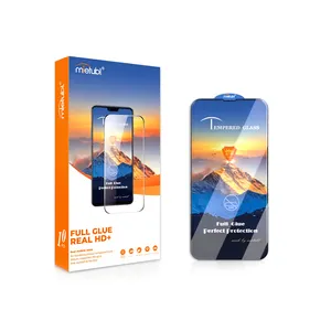 Miiphone bl en iyi satıcılar tedarikçisi iPhone 12 anti-toz tam tutkal 9H temperli cam ekran koruyucu