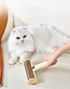 Spazzola e Rullo Rimuovi Peli Riutilizzabile in ABS e Silicone, Autopulente, per Cani e Gatti - Product Image 2