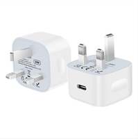 PD20W TYPE-C Norme britannique Double C Smart Houseware