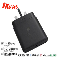 OEM / ODM 45W GaN USB-C Şarj Cihazı Samsung Galaxy S24 Ultra S23 PD 3.0 PPS Süper Hızlı Şarj İngiltere Fişi Duvar Adaptörü OEM