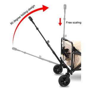 Carro plegable para acampada, carro de acampada, carro plegable para playa, carro utilitario - Product Image 2