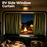 Rideau occultant imperméable pour fenêtre latérale de camping-car, fixation sur rail coulissant, sans perçage, installation facile, accessoires intérieurs