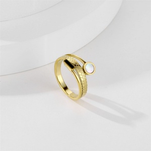 Anillo de Acero Inoxidable con Diseño de Concha, Anillos de Dedo Dorados para Mujer, Más Vendidos - Product Image 5