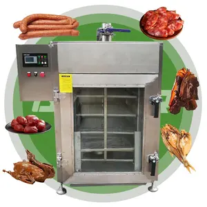 Commerciële Rokerij Oven-Industriële Rook Kip Oven Maken Machine Industriële Vlees Roker Stoom