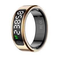 Anneau intelligent R11M, compteur de tasbeeh, anneau intelligent à vibration, suivi de la santé, anneaux intelligents avec fonction de chronométrage