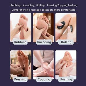 Healthpal Circulation sanguine manuel réflexologie électronique et Relaxation Shiatsu japonais Vibration masseur de pieds pour la neuropathie - Product Image 3