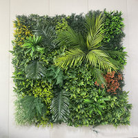 Mur végétal artificiel pour l'extérieur et l'intérieur, clôture, jardin vertical, mur végétal, plante artificielle, mur de gazon vert pour la décoration de la maison et du jardin