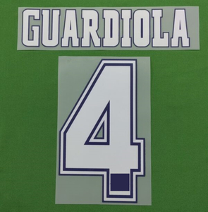 96/97 1996 1997 hogar lejos GUARDIOLA STOICHKOV Ronaldo Barcelonaes Hot Stampin Número - Product Image 4